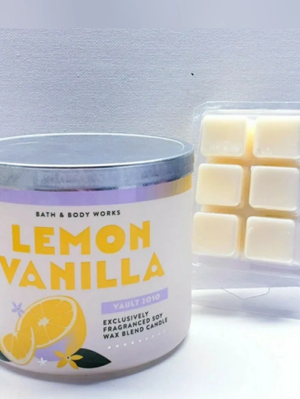 LEMON VANILLA -Bath & Body Works Candle Wax Melts- $8 per pack